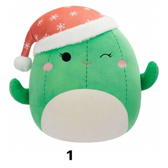 Squishmallows-Xmas- Λούτρινα 19cm W1B (6 σχέδια)