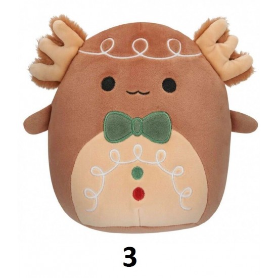 Squishmallows-Xmas- Λούτρινα 19cm W1B (6 σχέδια)