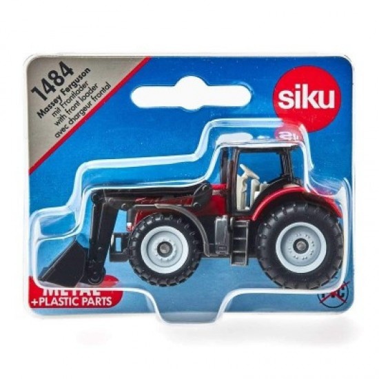 SIKU Τρακτέρ Massey Ferguson με φορτωτή 1484