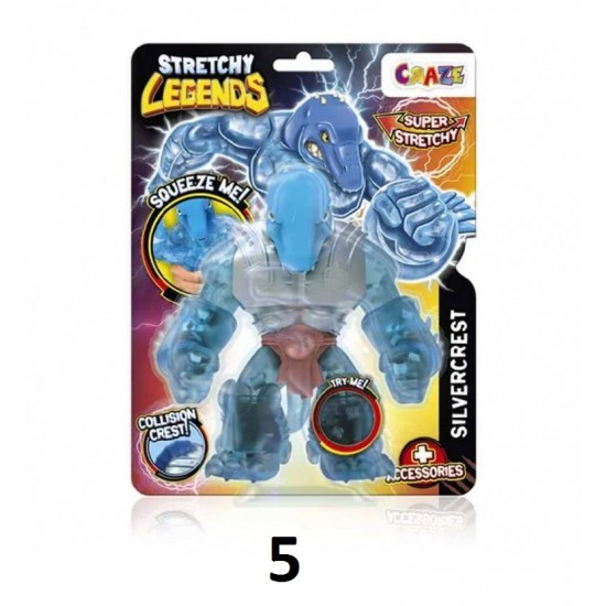 Legends Stretchy Ελαστικές Φιγούρες (6 σχέδια)/display 