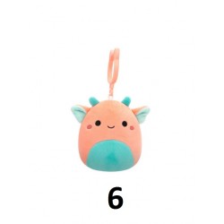 Squishmallows- Λούτρινα Μπρελόκ 9cm W6A (6 σχέδια)