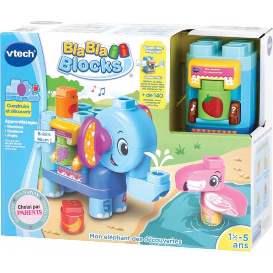 Vtech – BlaBla Blocks Περιπέτειες ενός ελέφαντα