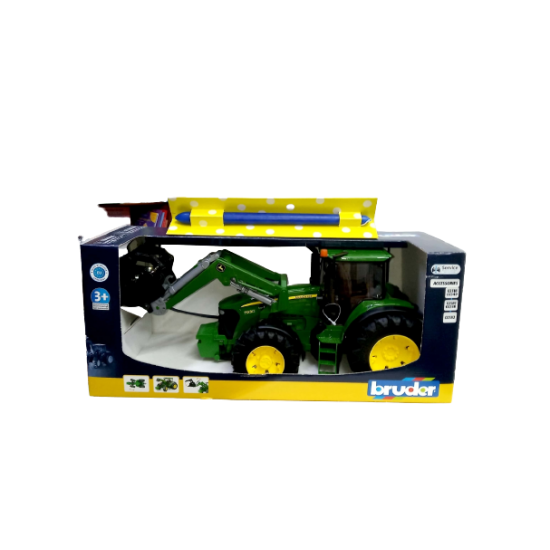 Παιχνιδολαμπάδα BRUDER Τρακτέρ John Deere 7930 με φορτωτή - John Deere 7930 with frontloader