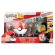 Jazwares Pokemon Παιχνίδι Pokemon Surprise Attack Gible With Poke Ball Vs. Deino με τη μπάλα του σούρουπο