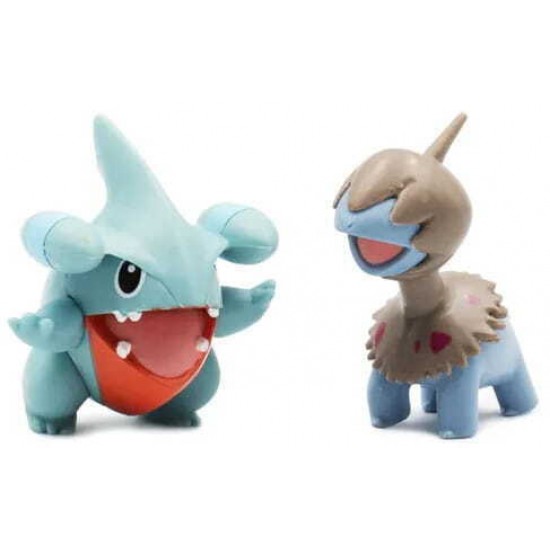 Jazwares Pokemon Παιχνίδι Pokemon Surprise Attack Gible With Poke Ball Vs. Deino με τη μπάλα του σούρουπο