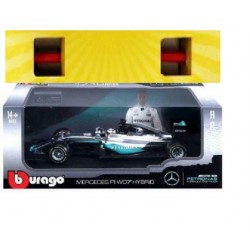 ΠΑΙΧΝΙΔΟΛΑΜΠΑΔΑ Bburago Αυτοκινητάκι Formula Mercedes Lewis Hamilton AMG Petronas F1