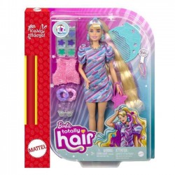 Παιχνιδολαμπάδα Barbie Totally Hair-Stars HCM88 για 3+ Ετών Mattel