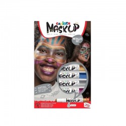 ΜΑΡΚΑΔΟΡΟΙ CARIOCA MASK UP 6 ΤΕΜΑΧΙΑ METALLIC