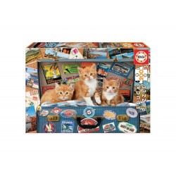 PUZZLE 200 TRAVELLING KITTENS
