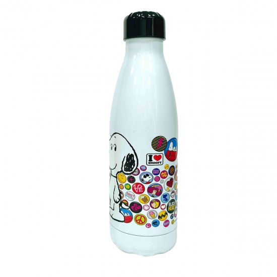 BMU ΠΑΓΟΥΡΙ SS THERMOS 500ML PEANUTS 12PCS ASS. (2 DESIGNS)