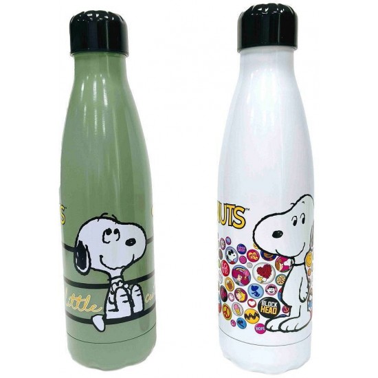 BMU ΠΑΓΟΥΡΙ SS THERMOS 500ML PEANUTS 12PCS ASS. (2 DESIGNS)