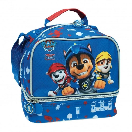 GIM ΤΣΑΝΤΑΚΙ ΦΑΓΗΤΟΥ OBΑΛ PAW PATROL RESCUE KNIGHTS