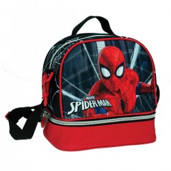 GIM ΤΣΑΝΤΑΚΙ ΦΑΓ.OBΑΛ SPIDERMAN BLACK CITY