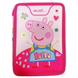 MUST ΚΑΣΕΤΙΝΑ ΔΙΠΛΗ ΓΕΜΑΤΗ 15Χ5Χ21 PEPPA PIG