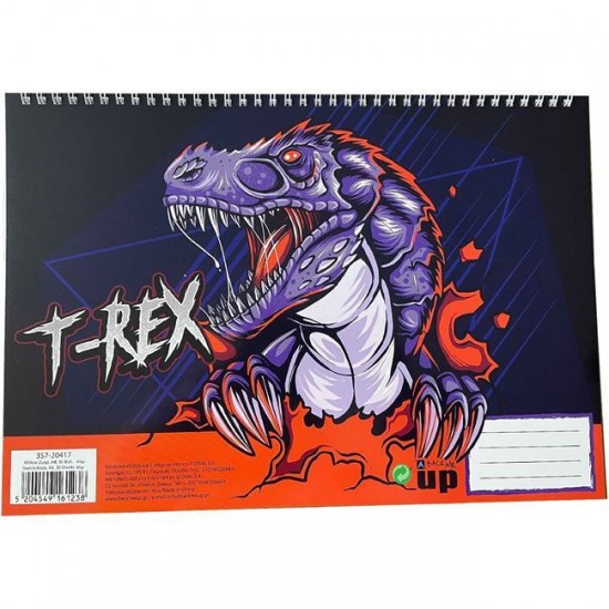 BMU ΜΠΛΟΚ ΖΩΓΡΑΦ.Α4ΣΠ.30Φ.T-REX-357-20417