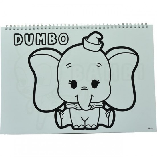 GIM ΜΠΛΟΚ ΖΩΓΡ.23X33 40Φ+STIC. DISNEY ANIMALS-341-22416