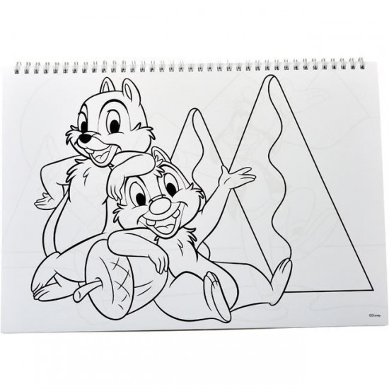 GIM ΜΠΛΟΚ ΖΩΓΡ.23X33 40Φ+STIC. DISNEY ANIMALS-341-22416