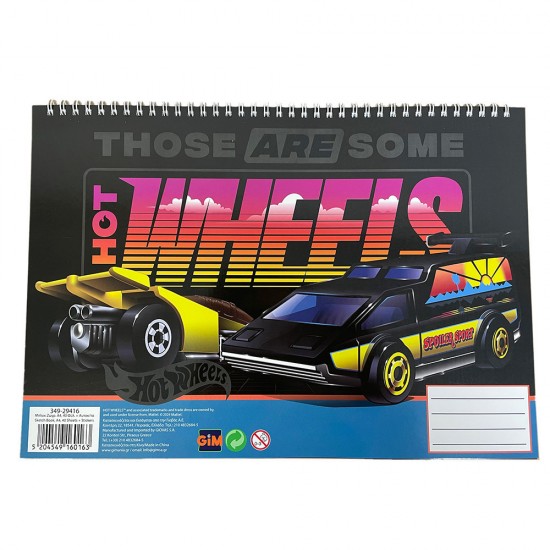 GIM ΜΠΛΟΚ ΖΩΓΡ.23X33 40Φ+STIC.HOT WHEELS-349-29416