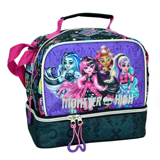 GIM ΤΣΑΝΤΑΚΙ ΦΑΓ.OBΑΛ MONSTER HIGH  350-00220