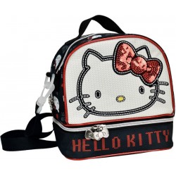 GIM ΤΣΑΝΤΑΚΙ ΦΑΓ.OBΑΛ HELLO KITTY CROCHE  335-73220