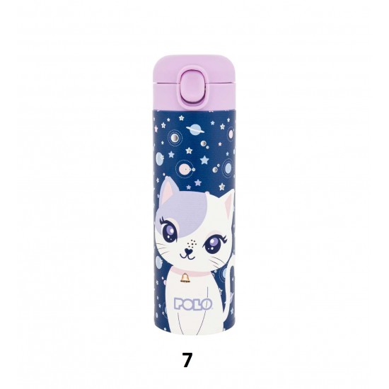 POLO SET 8 ΤΕΜ ΘΕΡΜΟΣ STAINLESS STEEL JUNIOR 0,50L POLO-PRINT POLO SET 8 ΤΕΜ ΘΕΡΜΟΣ STAINLESS STEEL JUNIOR 0,50L POLO-PRINT