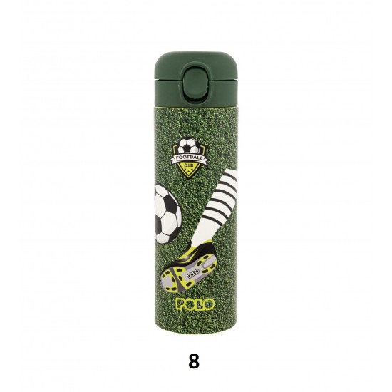 POLO SET 8 ΤΕΜ ΘΕΡΜΟΣ STAINLESS STEEL JUNIOR 0,50L POLO-PRINT POLO SET 8 ΤΕΜ ΘΕΡΜΟΣ STAINLESS STEEL JUNIOR 0,50L POLO-PRINT
