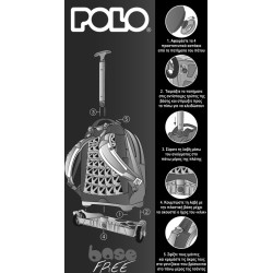 POLO ΣΑΚΙΔΙΟ TROLLEY REEL  SPACE CAT  8348