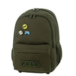 POLO ΣΑΚΙΔΙΟ PINS  KAITOKE GREEN-ΚΥΠΑΡΙΣΣΙ  6400