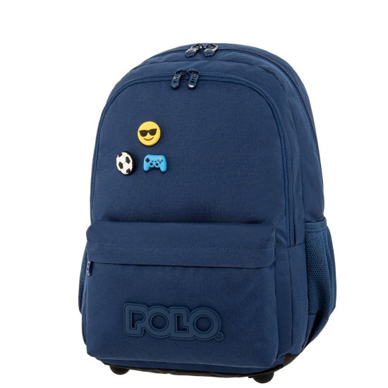 POLO ΣΑΚΙΔΙΟ PINS  BLUE - ΜΠΛΕ  5200