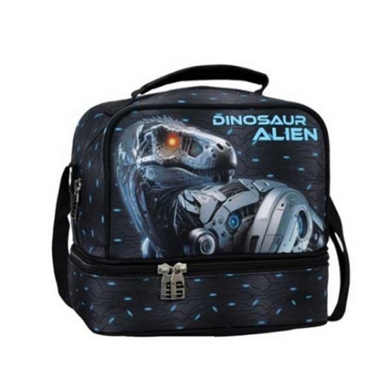 BMU ΤΣΑΝΤΑΚΙ ΦΑΓ.OBΑΛ DINOSAUR ALIEN 357-27220 BMU ΤΣΑΝΤΑΚΙ ΦΑΓ.OBΑΛ DINOSAUR ALIEN 357-27220