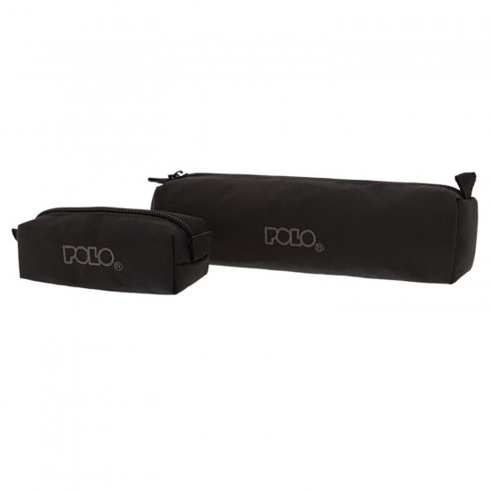 POLO PENCIL CASE WALLET (P.R.C.) 937006-2000-BLACK - ΜΑΥΡΟ