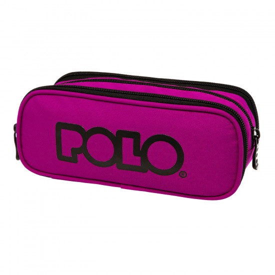 POLO Κασετίνα με 3 Θήκες Polo Triple Purple 9-37-005 5 ΧΡΩΜΑΤΑ