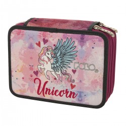 PENCIL CASE ROLLING-UNICORN