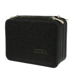 PENCIL CASE SOLIDO (P.R.C.) 937279-2000 BLACK - ΜΑΥΡΟ