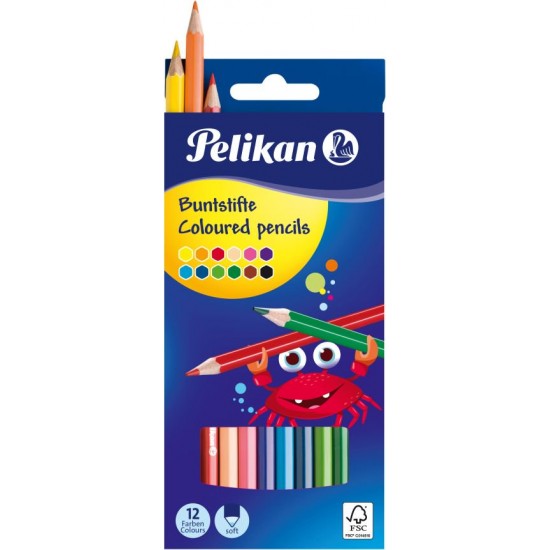 Pelikan Ξυλομπογιές Bsln-12 724005