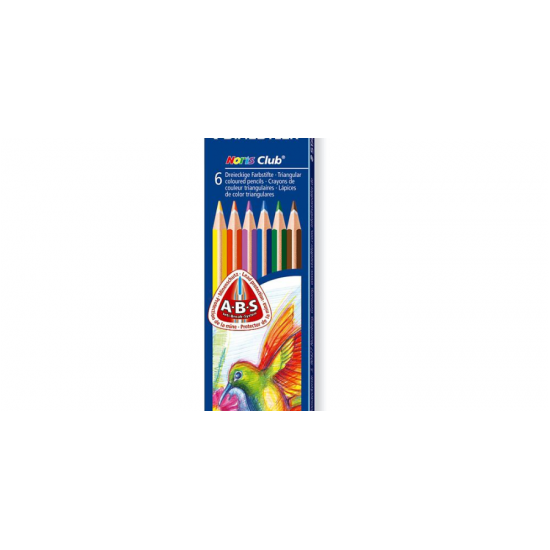 COLOR PENCIL 127NC6 STAEDTLER TRIPLUS CASE A 6 ΤΕΜ. ΧΡΩΜΑΤΑ