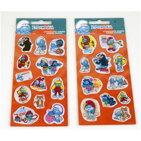 GIM STICKER SHINING SMURFS