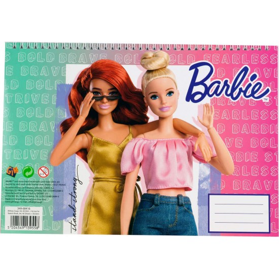 GIM ΜΠΛΟΚ ΖΩΓΡ.23X33 40Φ+STIC.BARBIE