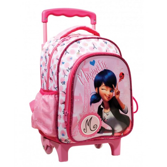 GIM ΤΣΑΝΤΑ TROLLEY ΝΗΠΙΟΥ LADYBUG MARINETTE 346-04072