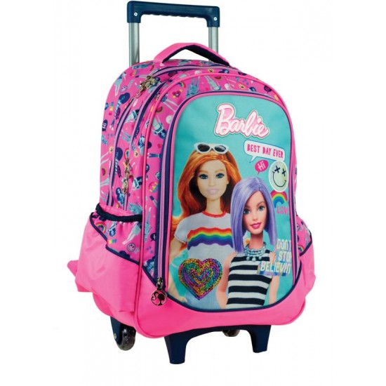 GIM Barbie Beauty Σακίδιο Trolley (349-67074)