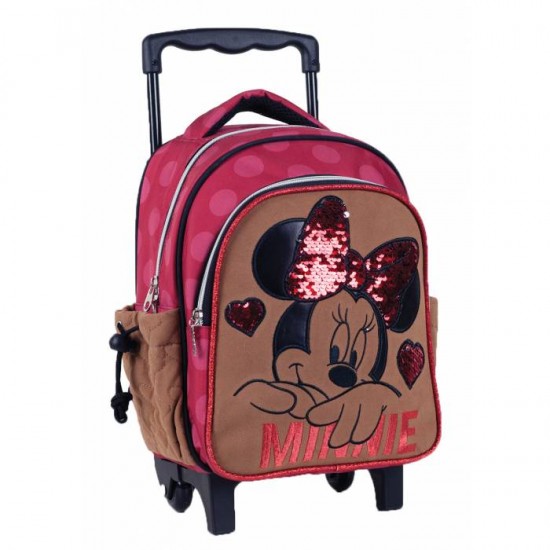 GIM Τσάντα Trolley Νηπίου Minnie Suede 340-47072