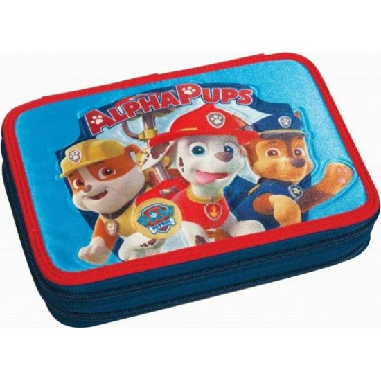 GIM Paw Patrol Alpha Pups - Ready For Action Κασετίνα Διπλή Γεμάτη 334-19100