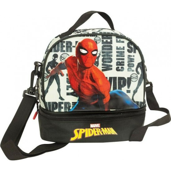 GIM ΤΣΑΝΤΑΚΙ ΦΑΓ.OBΑΛ SPIDERMAN PATTERN