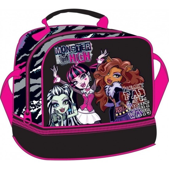 GIM Τσαντακι Φαγητού Oβαλ Monster High 349-80220