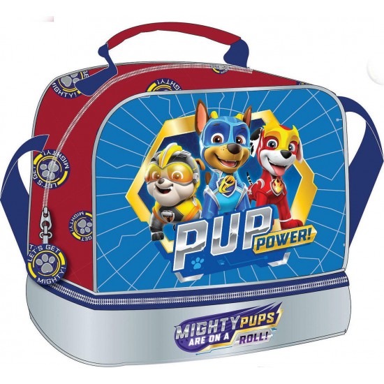 GIM ΤΣΑΝΤΑΚΙ ΦΑΓ.OBΑΛ PAW PATROL MIGHTY PUPS