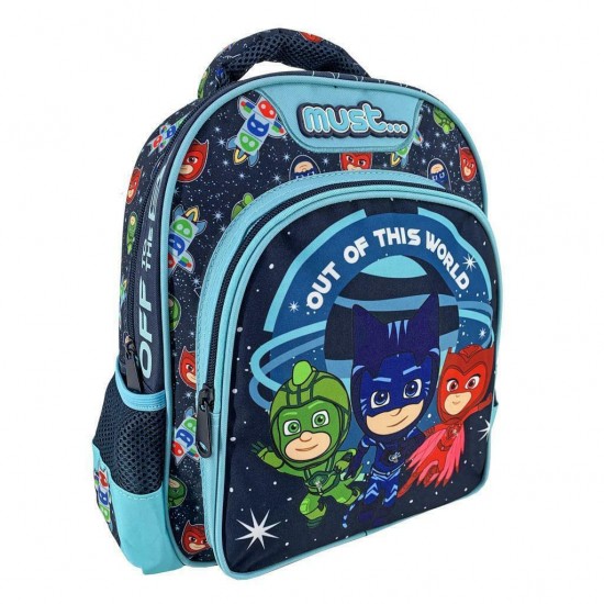 ΤΣΑΝΤΑ ΠΛΑΤΗΣ ΝΗΠΙΟΥ 27Χ10Χ31 2ΘΗΚΕΣ PJ MASKS OUT OF THIS WORLD