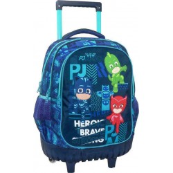 ΤΣΑΝΤΑ ΤΡΟΛΛΕΥ 34X20X45 ΔΗΜΟΤΙΚΟΥ PJ MASKS HERO