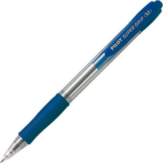 Pilot Στυλό Διαρκείας Super Grip Μπλε Medium 1,0mm