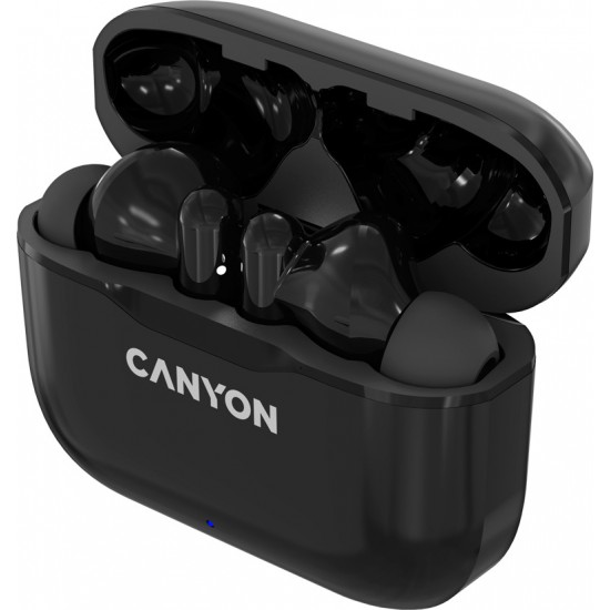 Canyon True wireless stereo headset TWS-3 Black - CNE-CBTHS3B