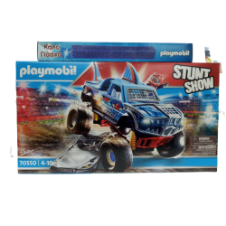 PLAYMOBIL ΣΕΤ ΛΑΜΠΑΔΑ 70550 MONSTER TRUCK ΚΑΡΧΑΡΙΑΣ